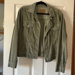 Women’s Cropped Corduroy Jacket